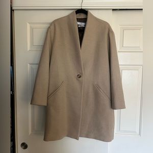Mango Wool Blend Coat